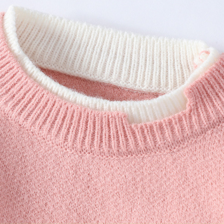 Prouvence™ |  Knitted O Neck Cashmere Pullovers