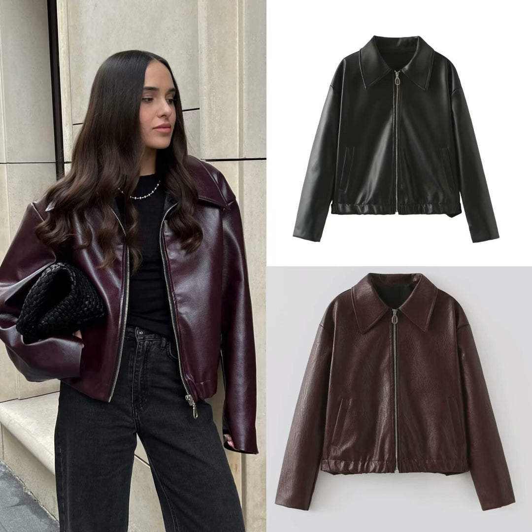 Prouvence™ | Leather Coat