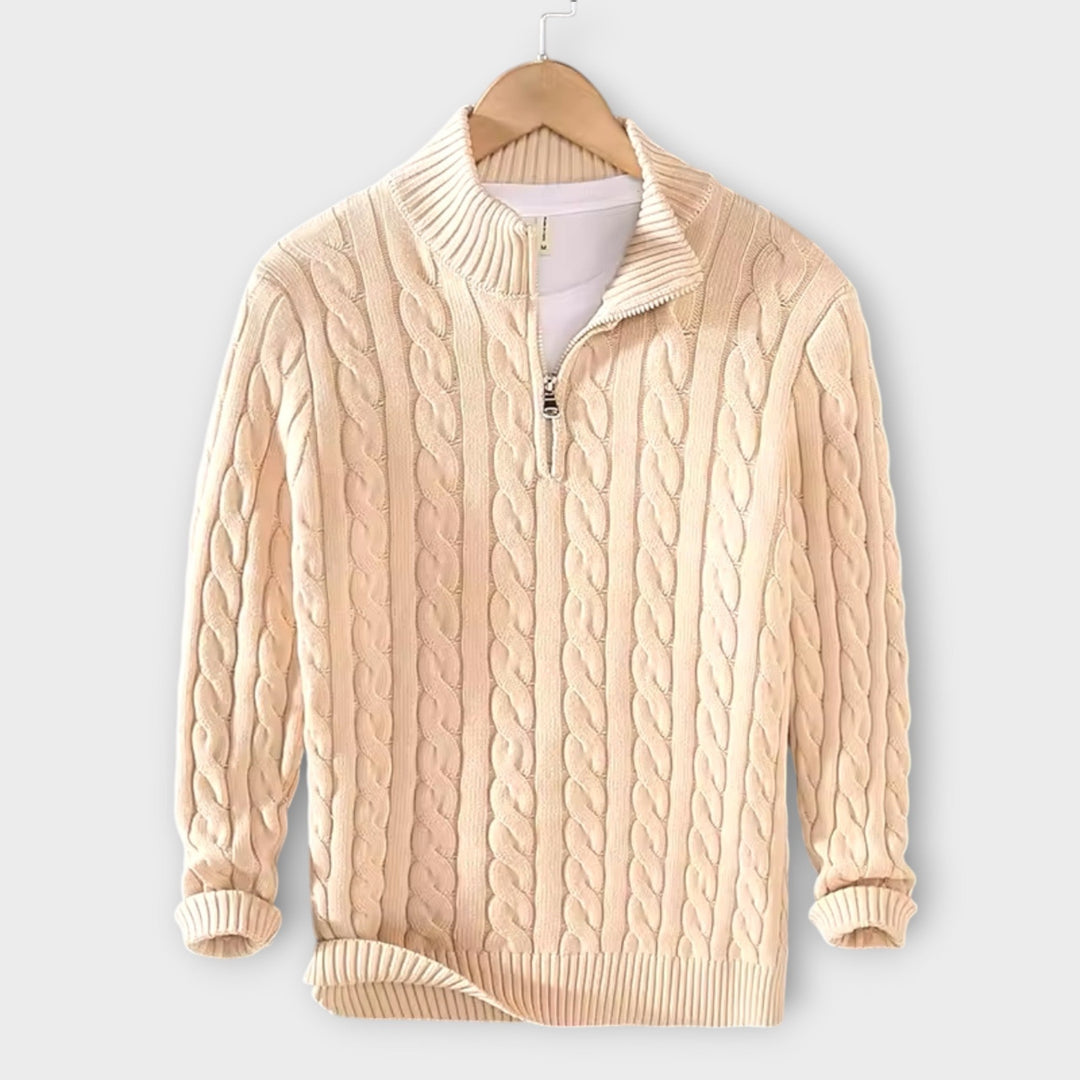 Prouvence™ | Cozy & Elegant Half-Zip Sweater