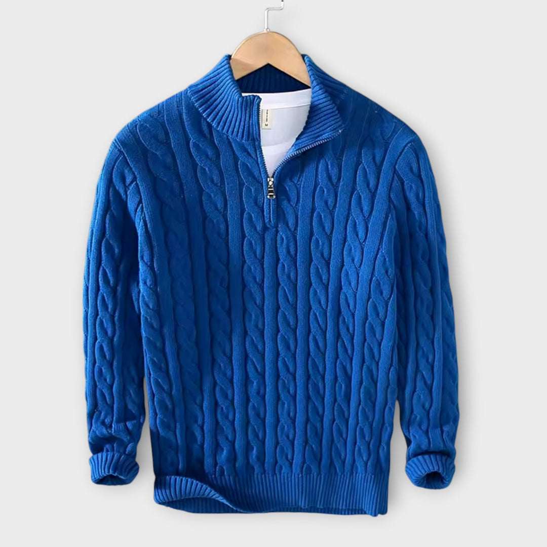 Prouvence™ | Cozy & Elegant Half-Zip Sweater