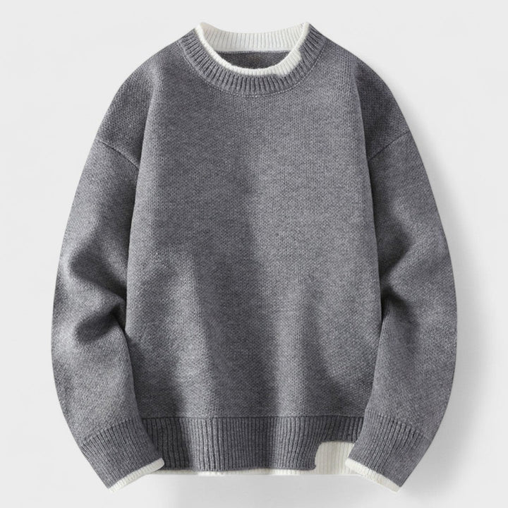 Prouvence™ |  Knitted O Neck Cashmere Pullovers