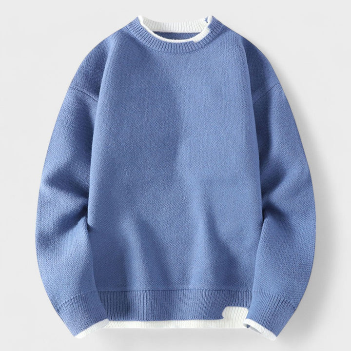 Prouvence™ |  Knitted O Neck Cashmere Pullovers