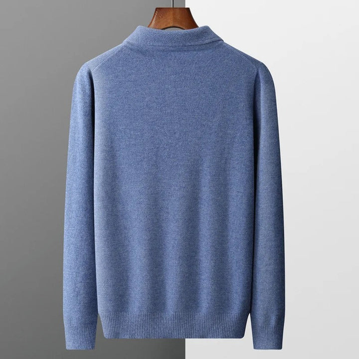 Prouvence™ | Cashmere Polo Business Sweater